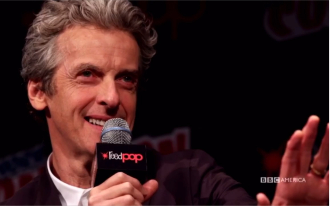 中字[神秘博士]皮卡叔谈纹身 深夜档撒狗粮 peter capaldi 访谈 见面