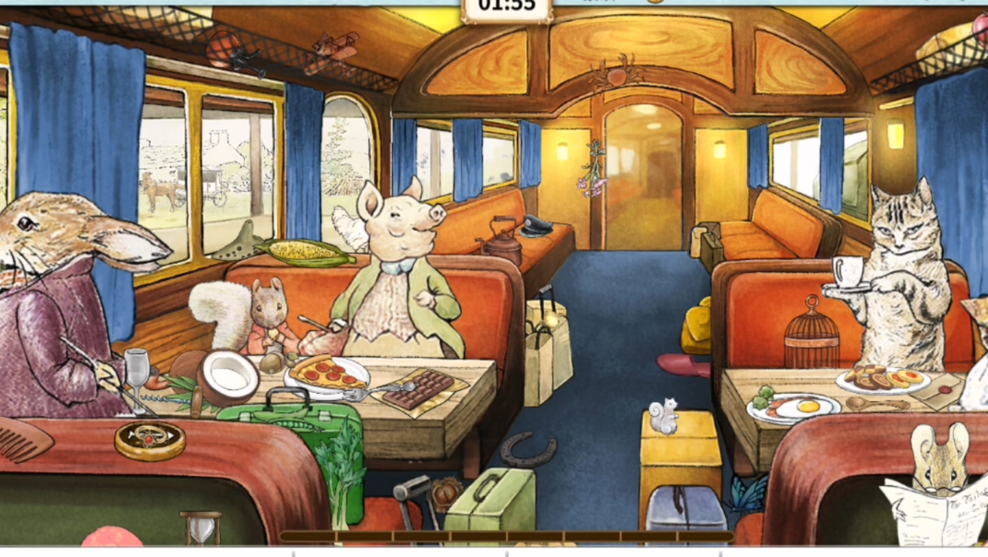 彼得兔的隐藏世界·火车车厢_哔哩哔哩bilibili