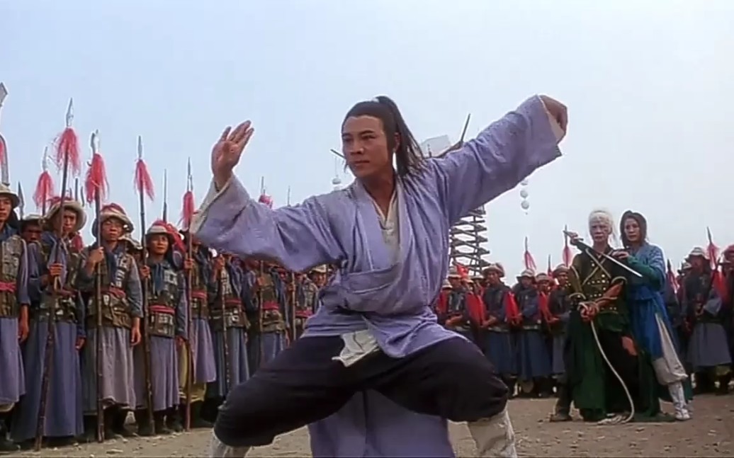 【太极张三丰】张君宝太极拳大显神威!电视剧版vs电影版!