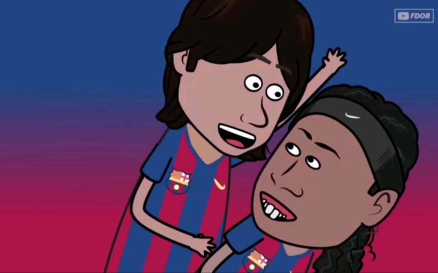 【梅西与小罗】灵魂画手再现王位的传承