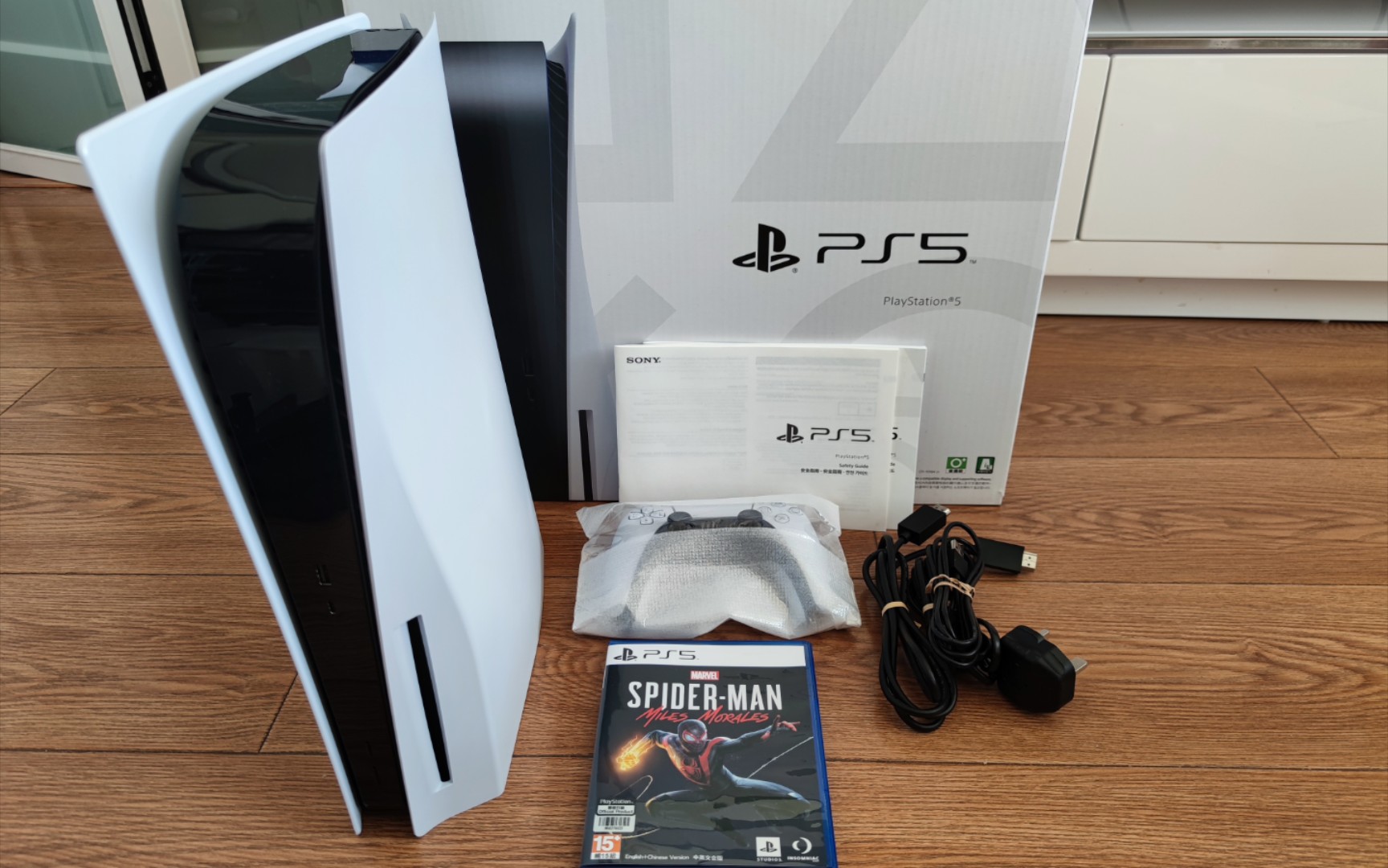 终于等到你ps5五公主开箱加蜘蛛侠迈尔斯初体验