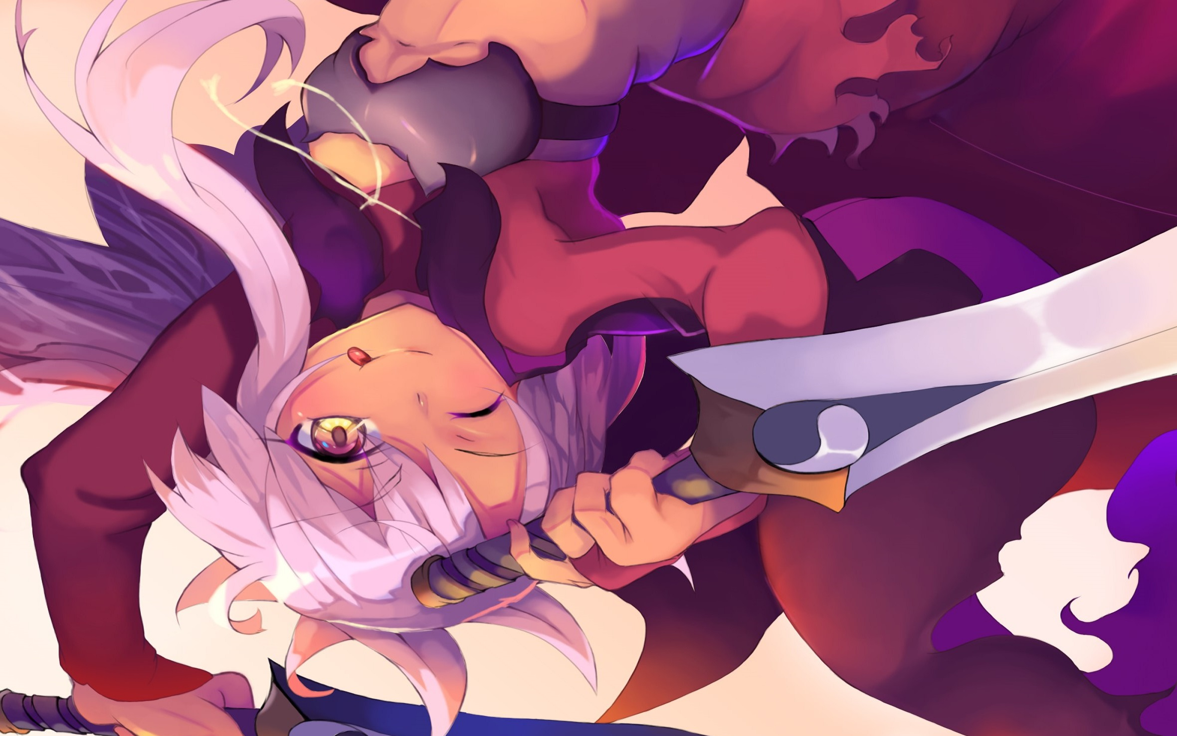 【fgo】小黑:老娘才是集暴击宝具连发于一身的核弹剑仙_哔哩哔哩 (゜