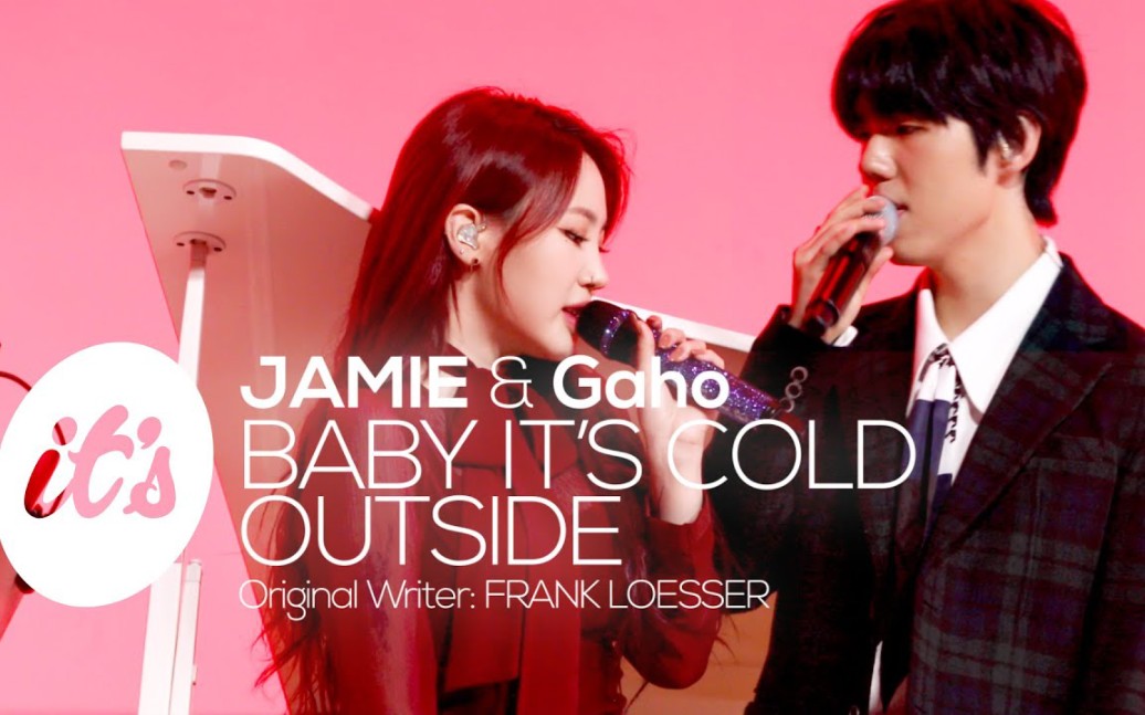 [图][It's LIVE] JAMIE X Gaho - Baby it's cold outside 201211