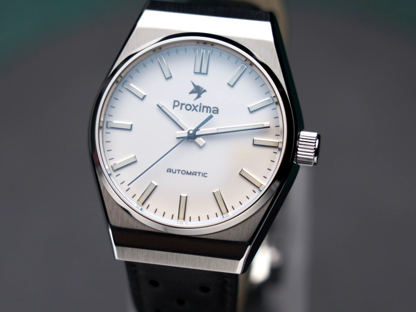 proxima独角兽搪瓷表盘38mm自动动机械表美国复古瑞士夜光经典薄px