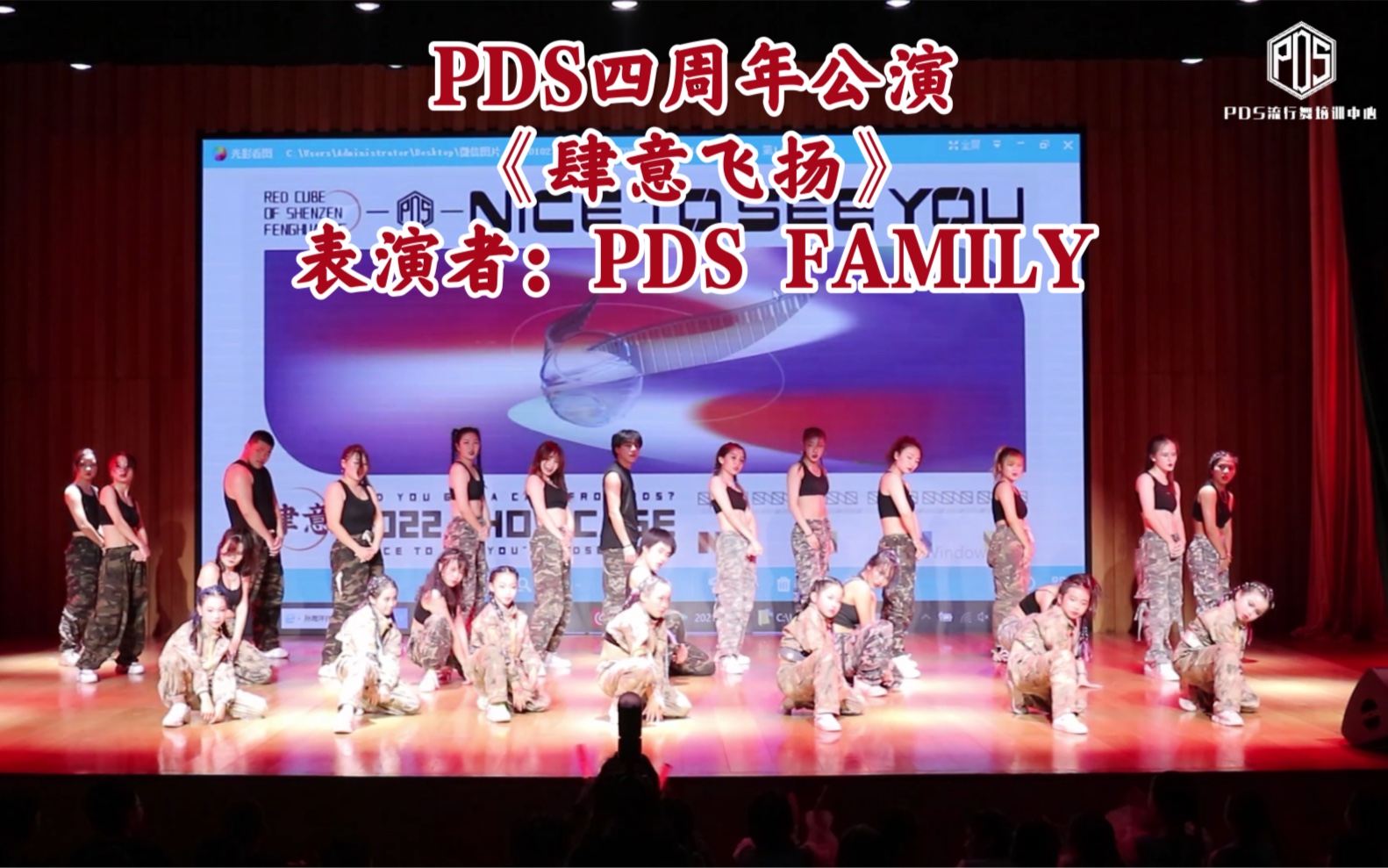 【PDS】四周年公演 开场秀《肆意飞扬》表演团队:PDS FAMILY全体哔哩哔哩bilibili