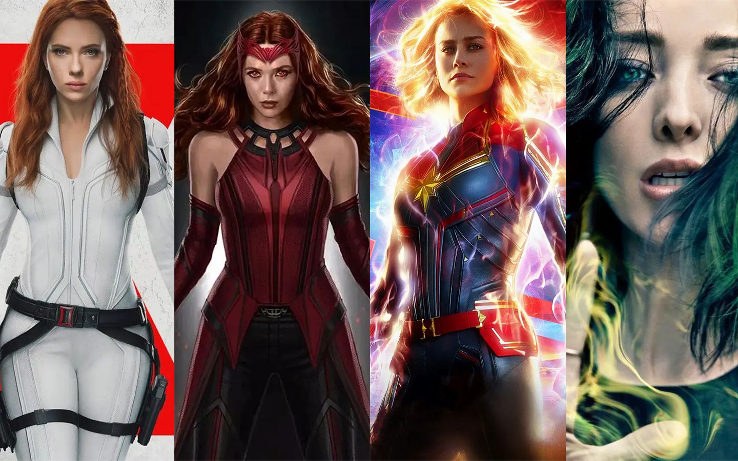 【混剪致敬漫威女英雄】优雅与美丽永远不会过时!