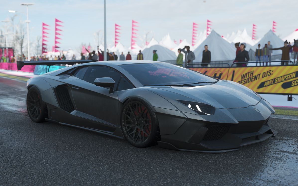 地平线日常水 许久没上线.这辆兰博出奇好开啊