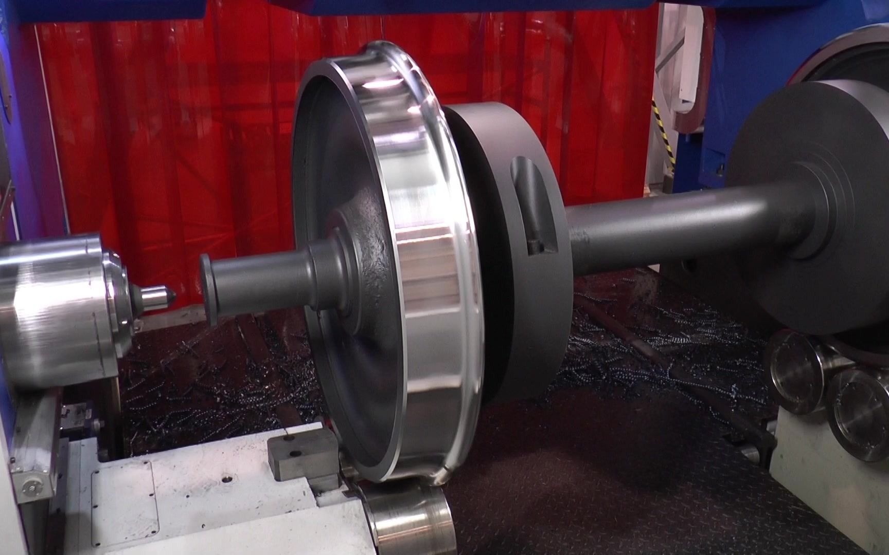 拉法梅特rafamet落轮轮对镟床车轮车床ufb125ns