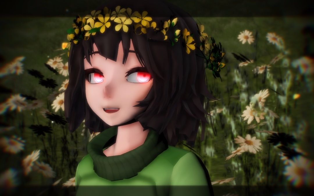 【undertale mmd】sing me to sleep(chara)