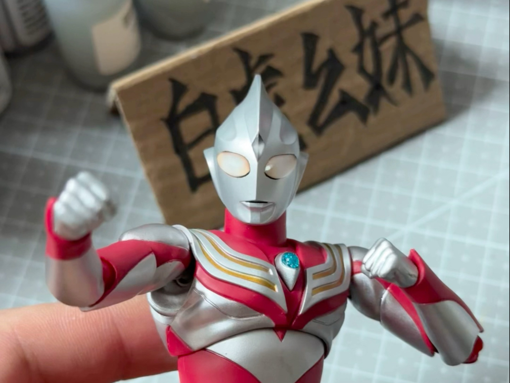 迪迦奥特曼头雕涂装展示