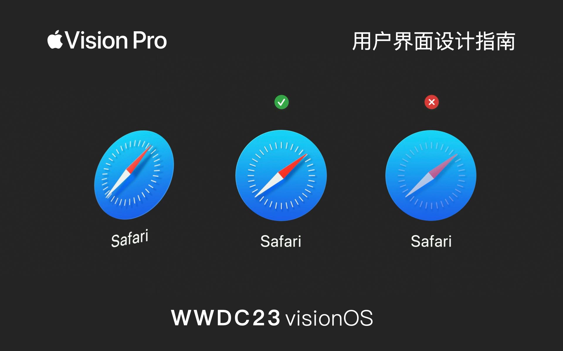 visionOS用户界面设计规范及注意事项  Apple Vision Pro苹果头显WWDC23哔哩哔哩bilibili