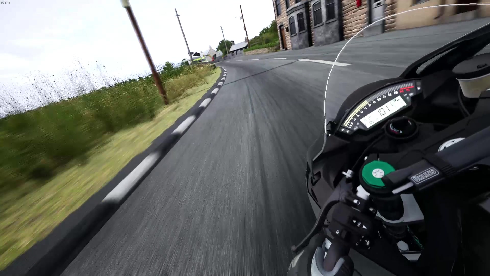 ride4 southern 100 英国曼岛公路赛道 zx-10r第一视角