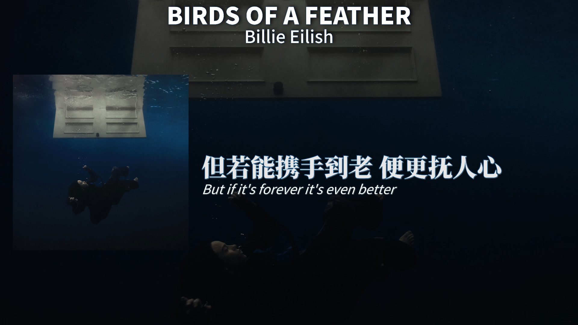 [图]【中字/04】我爱你 至死方休｜BIRDS OF A FEATHER - Billie Eilish [4K]