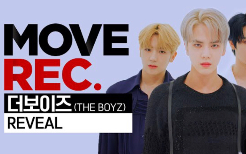 【THE BOYZ】REVEAL MOVE REC Ver白背景果然和帅哥就是最配的哔哩哔哩bilibili