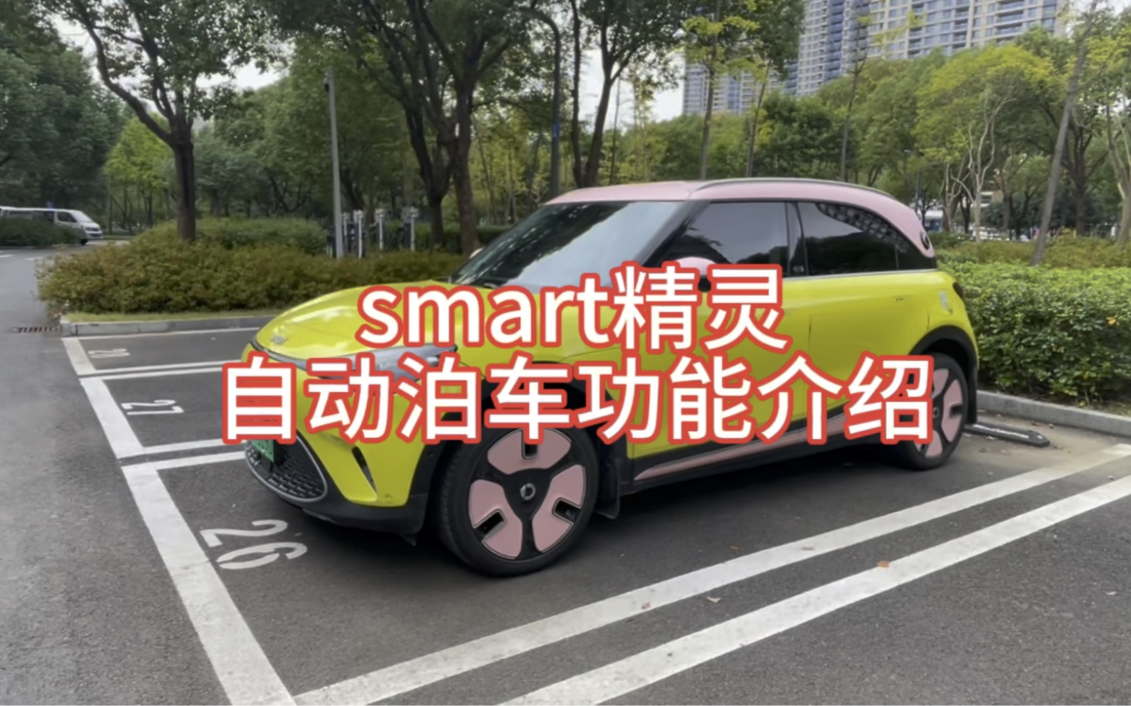 smart精灵自动泊车功能介绍哔哩哔哩bilibili