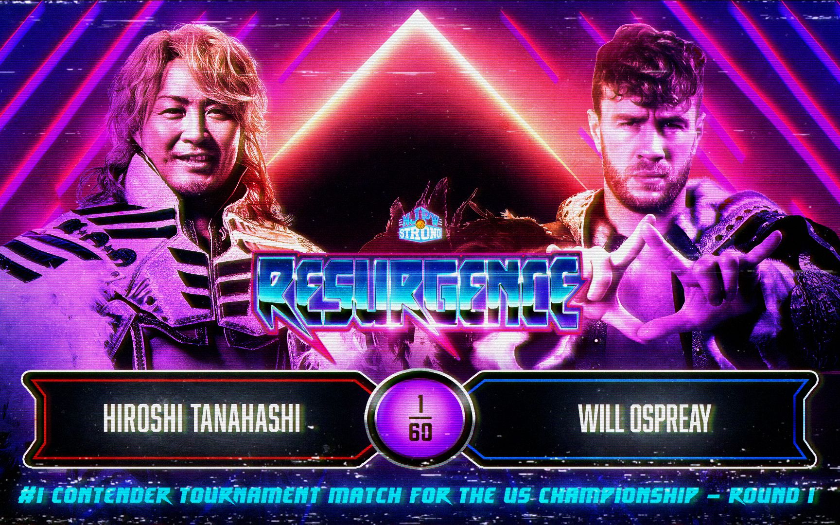 【NJPW】STRONG Resurgence 2023.05.22 IWGP美国冠军资格赛:棚桥弘至 vs 威尔奥斯普雷哔哩哔哩bilibili