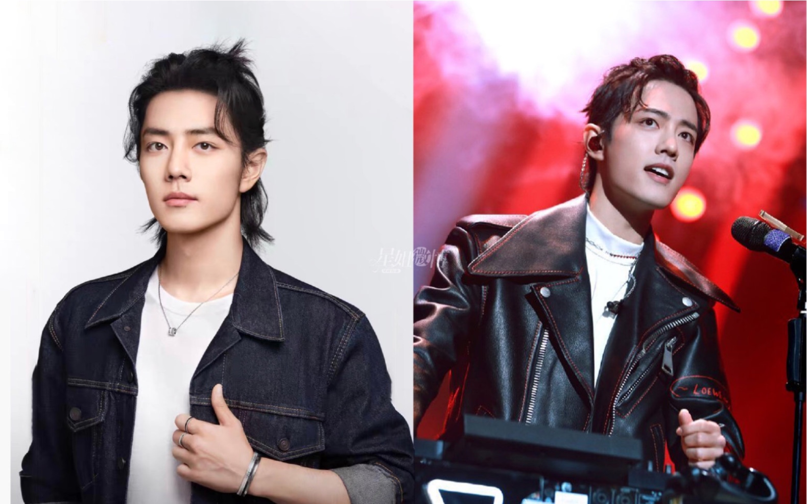 肖战高马尾,感觉还是我歌里最帅吧,可能是衣服比较酷?