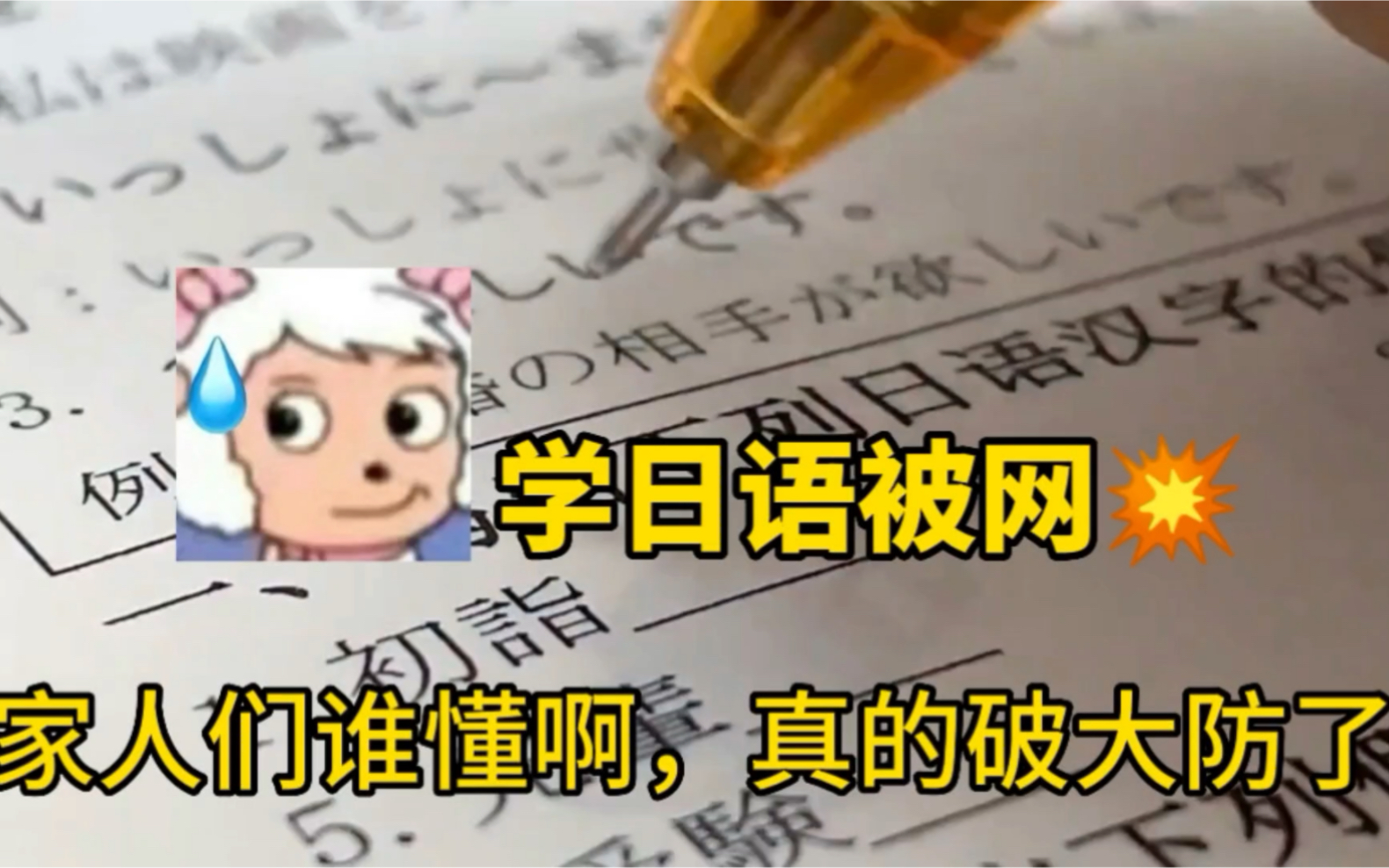 《关于我学个日语被网暴大破防这件事!》哔哩哔哩bilibili