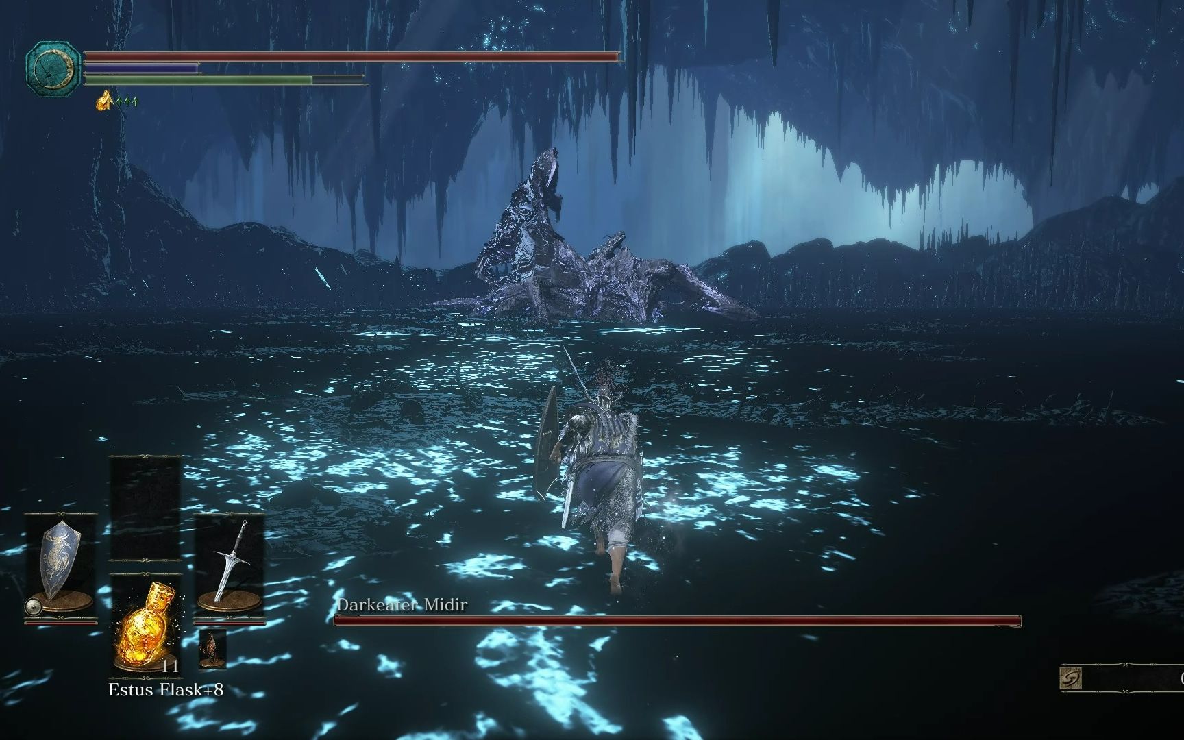 【黑魂3】darkeater midir kill