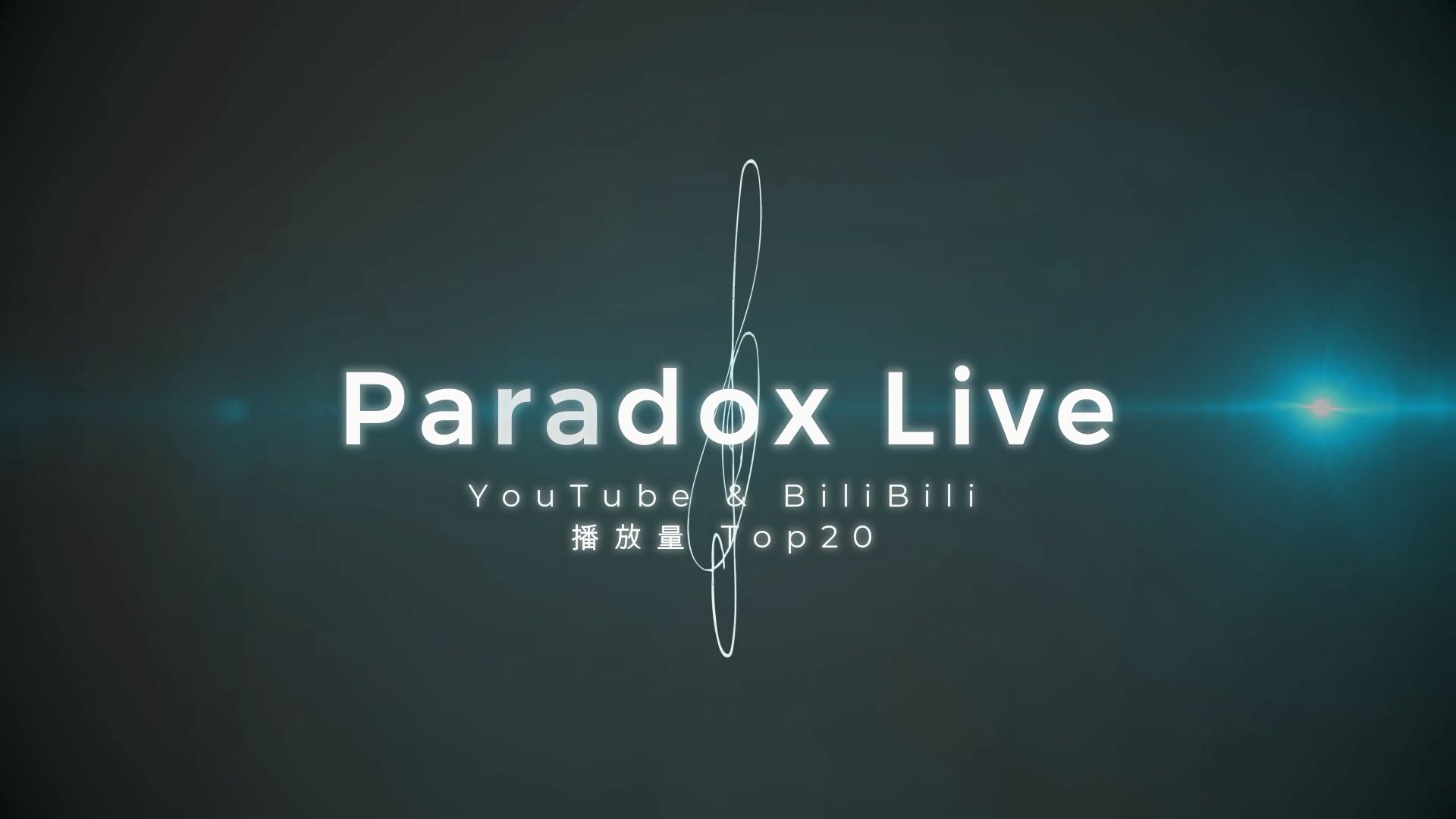 【YouTube+B站综合播放排行榜Top20】Paradox Live || 2024年版哔哩哔哩bilibili