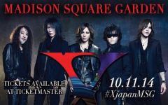 [图]【准全场】X JAPAN 2014/10/11 纽约麦迪逊广场花园演唱会