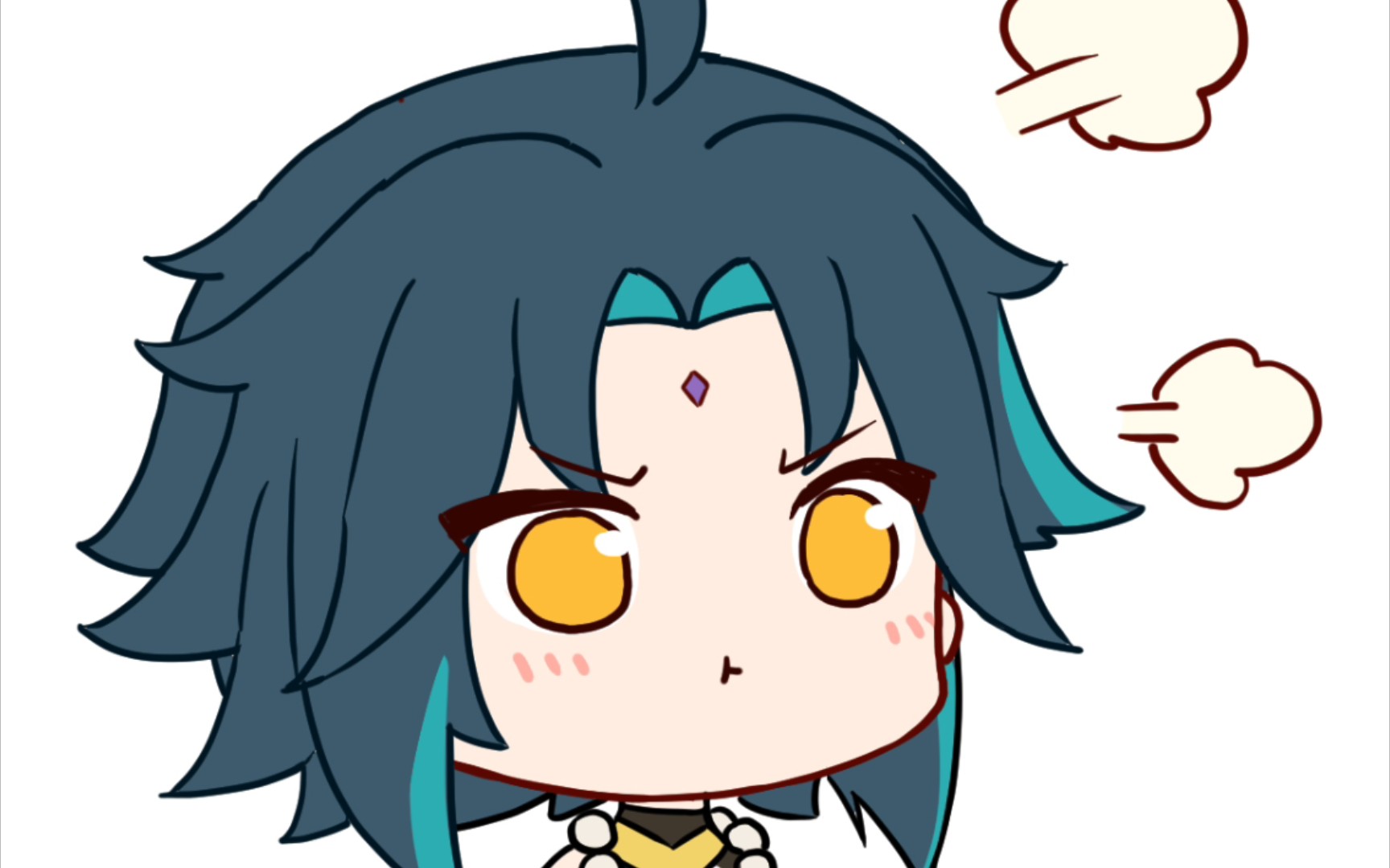 迟来的生日祝福,魈猫猫,生日快乐.