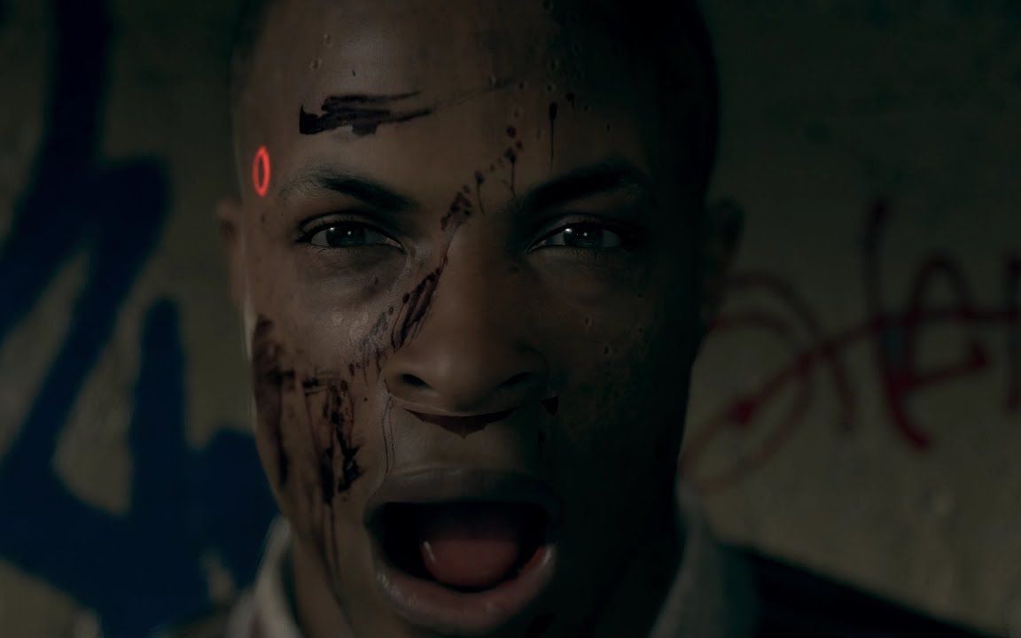 底特律: 变人-克洛伊在空屋里遇见了卡洛斯·欧提兹的仿生人