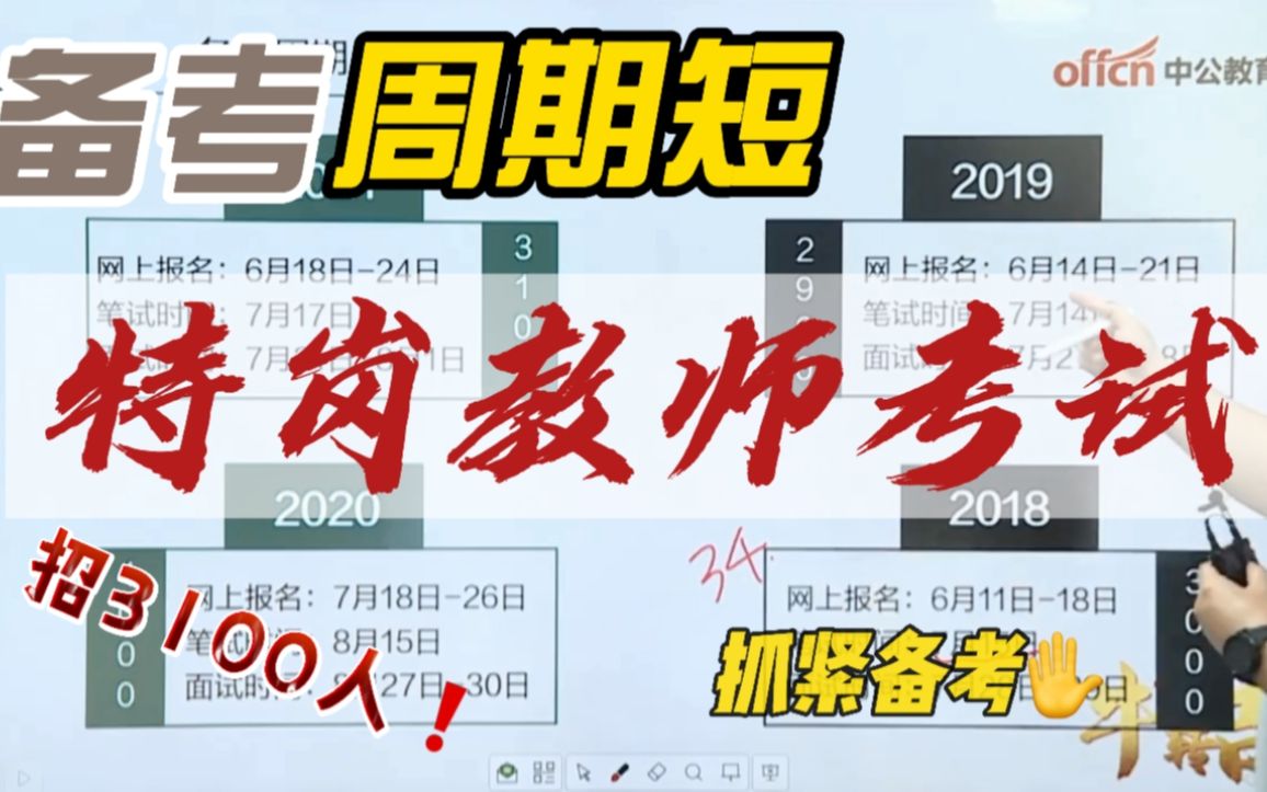 吉林省特岗教师!招3100人! 备考周期有限!抓紧备考!哔哩哔哩bilibili