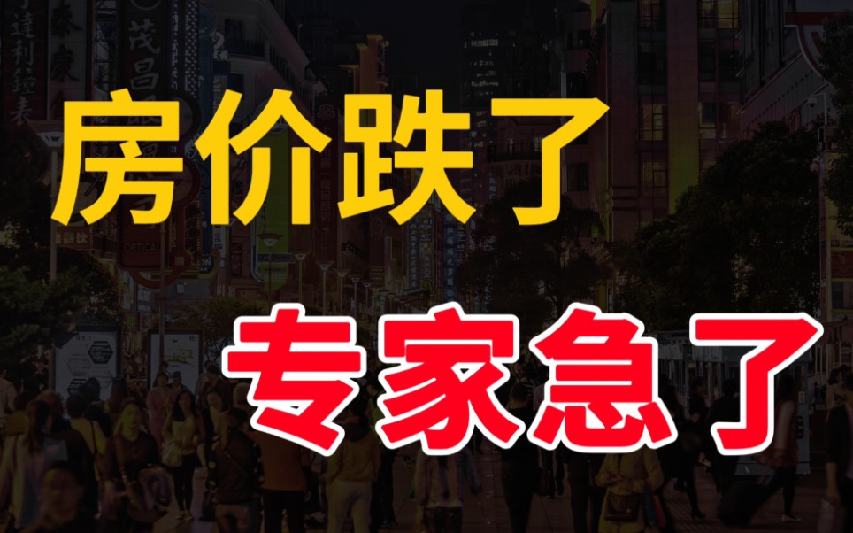 专家们紧急呼吁救市,放开限购就能激活楼市哔哩哔哩bilibili