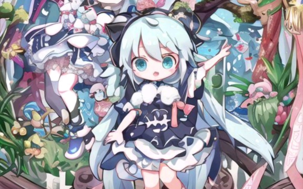 快来看ai绘画的44娘!