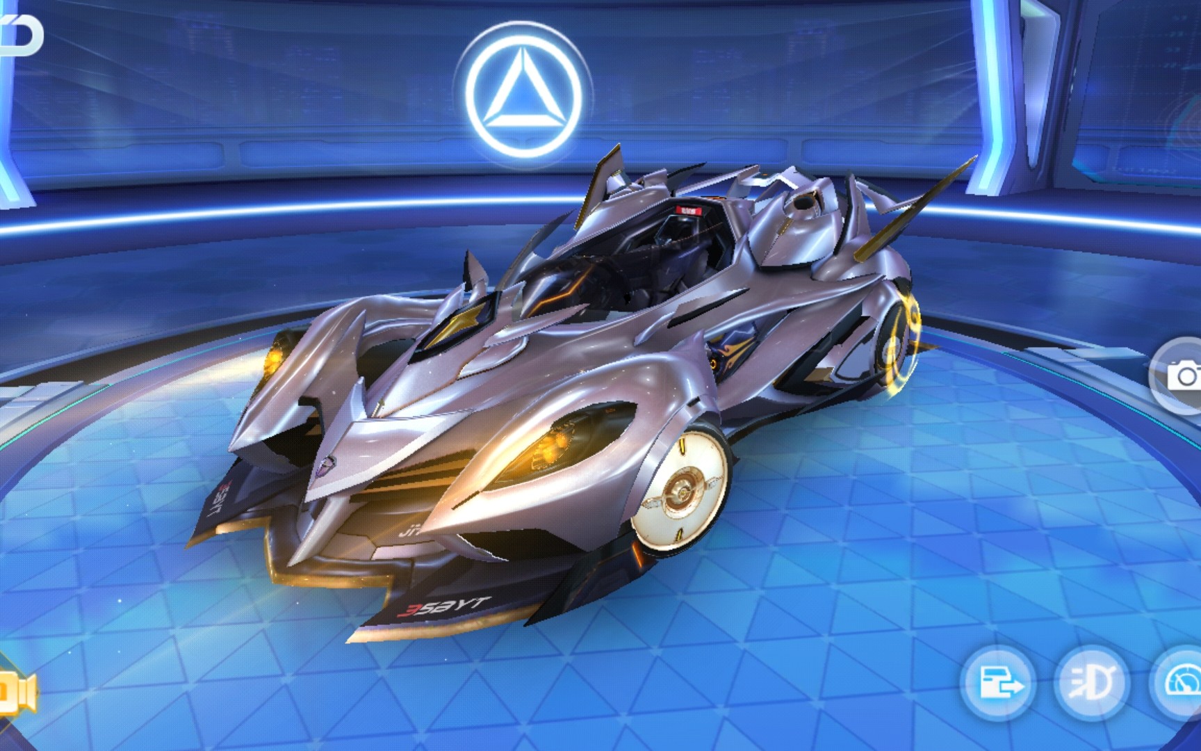 qq飞车手游鼠年专属神风玉堂试跑