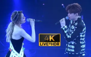 Download Video: 〖4K·LIVE〗容祖儿&张敬轩《黄色大门》超感人现场，一个用心打造的童话世界~