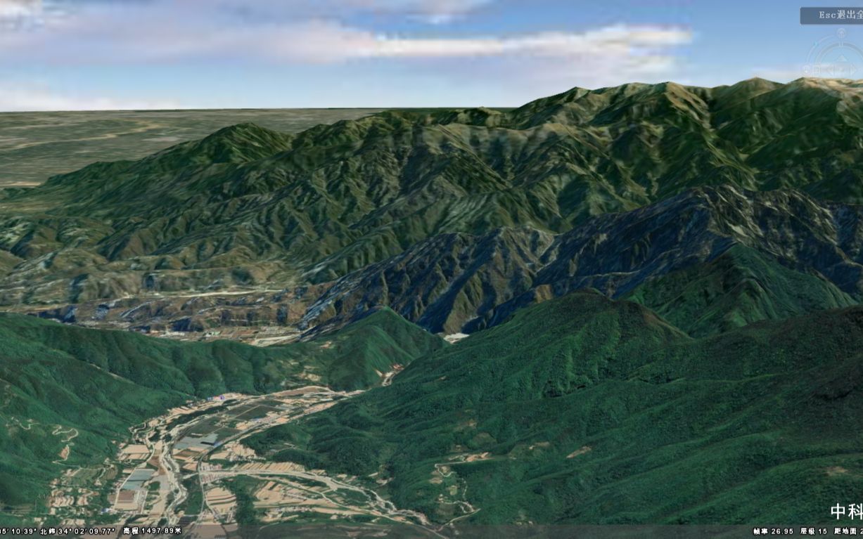 教你如何浏览超清晰高精度真实的三维地形效果附地形下载方法