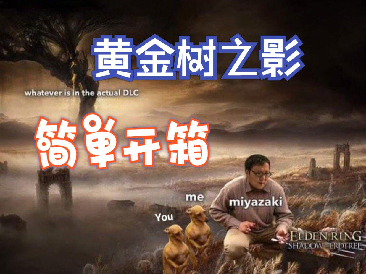 [图]【艾尔登法环】 DLC 黄金树之影 简单开箱