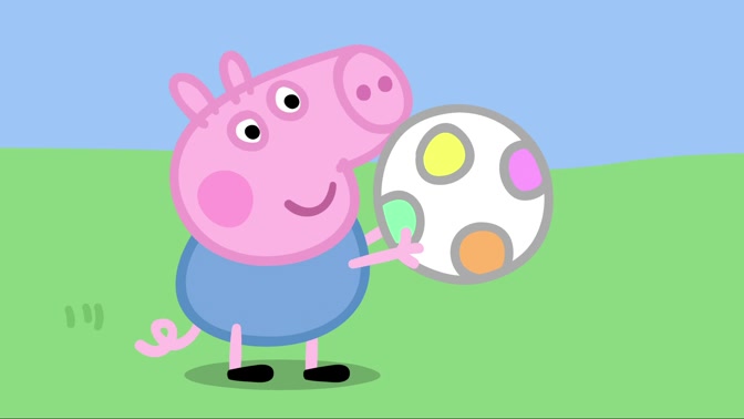 小猪佩琪008中间的小猪