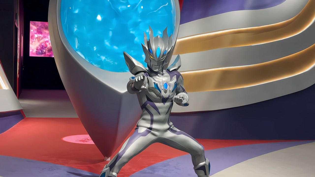 20250828 上海奥特曼60周年展 下午场迎宾 无限赛罗!无限赛罗!