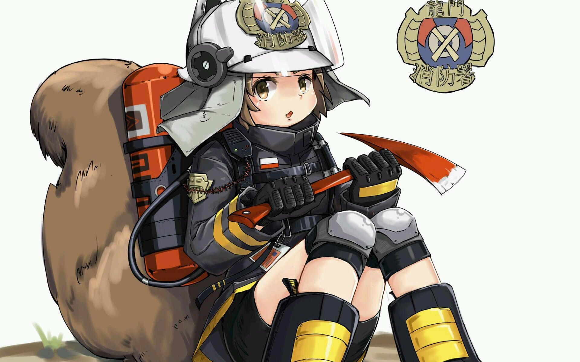 明日方舟-阿消角色建模,我阿消今天要锤死在座的各位!