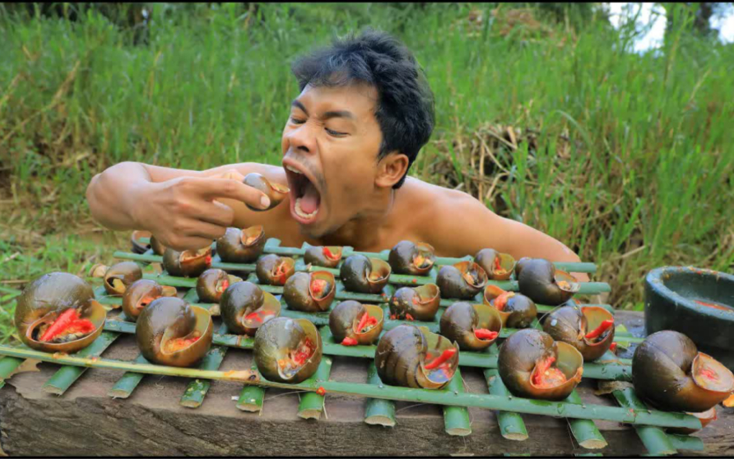 这才是福寿螺的正确吃法,不但香辣可口,寄生虫还少