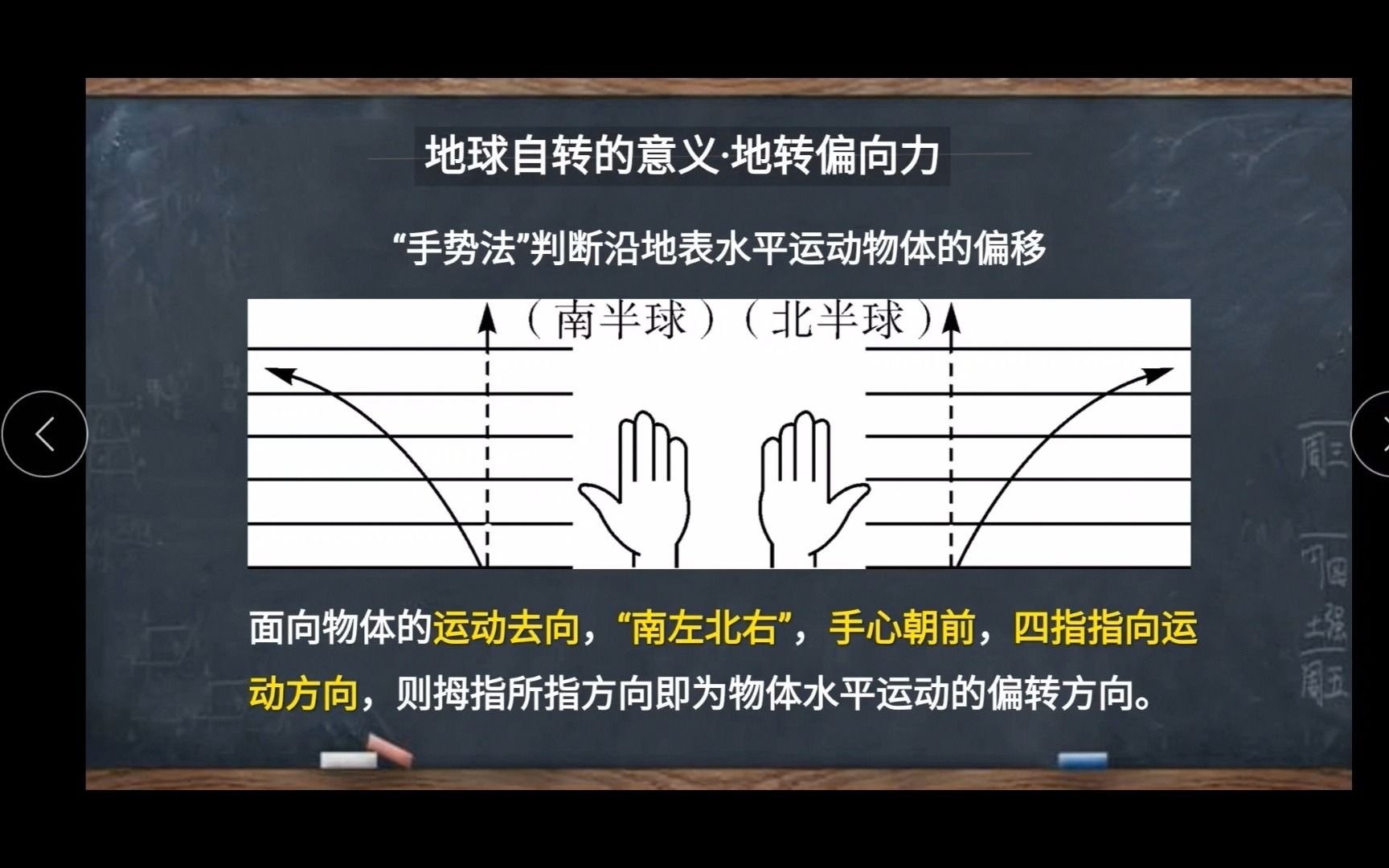 [图]（地球自转运动微课系列⑤）地球自转的地理意义（地转偏向力）