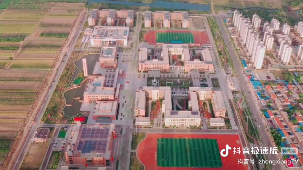 河北冀州中学俯瞰图图片