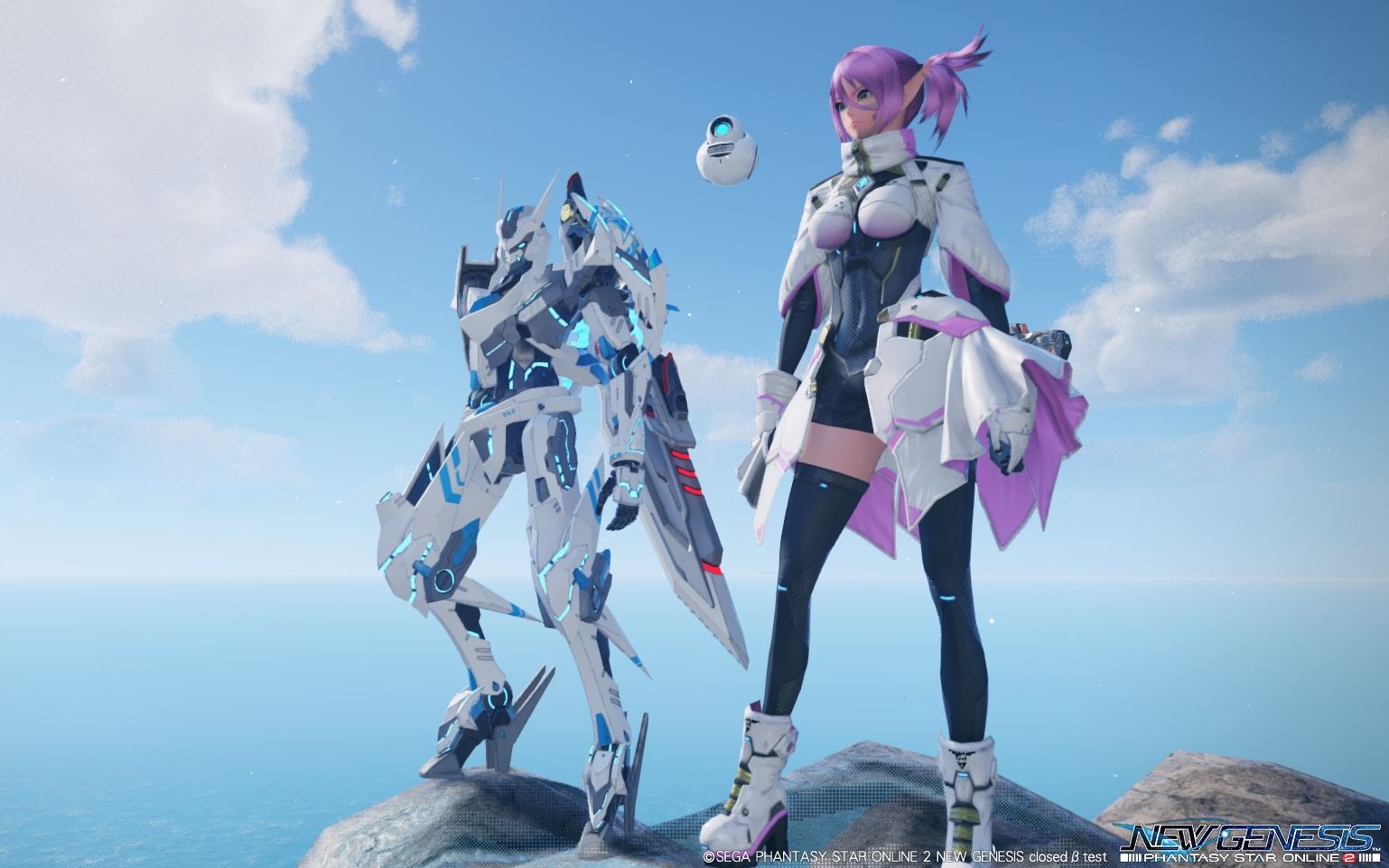 [图]梦幻之星OL2：新起源 PHANTASY STAR ONLINE 2 NEW GENESIS 和朋友过试练塔