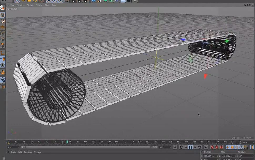 【C4D】教程分享工业模型设计 流水线建模教程哔哩哔哩bilibili