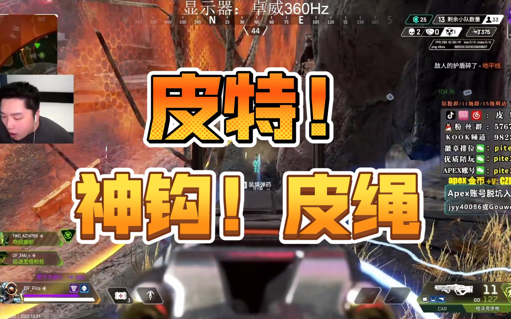 【Apex/皮特】皮绳!!!哔哩哔哩bilibili