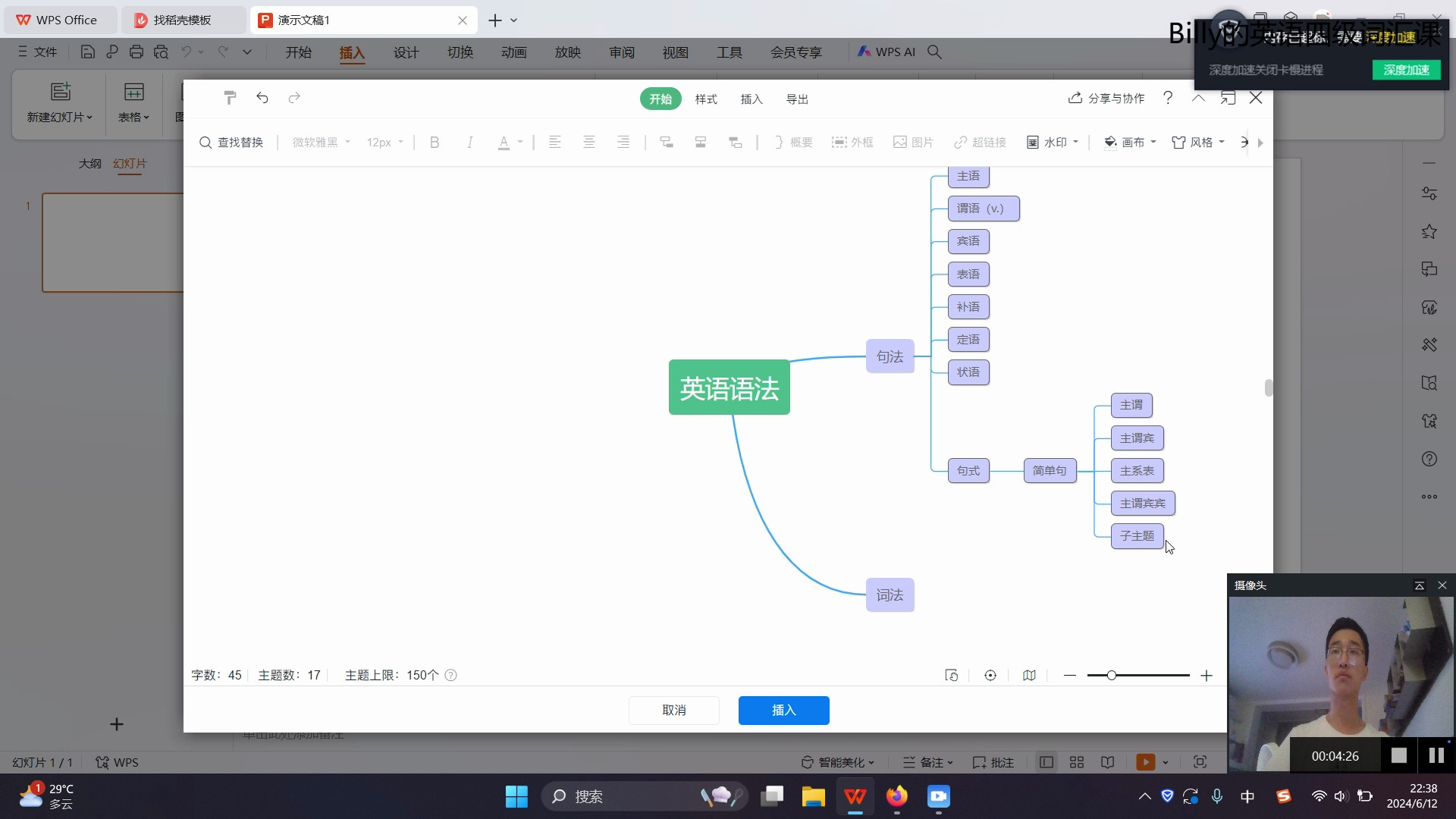 [图]英语语法知识梳理（内含思维导图）