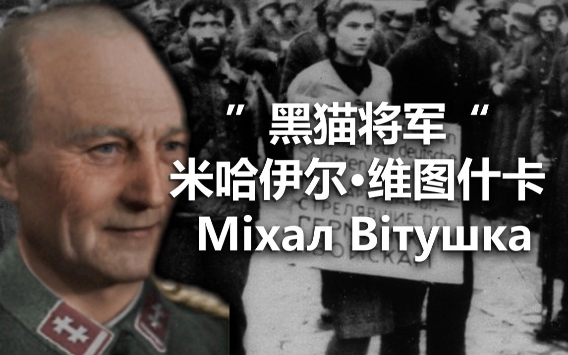 地下反苏十余年,屡次死而复生的变节将军【人旗国百科ⷔNOⷋR】米哈伊尔ⷮŠ维图什卡哔哩哔哩bilibili