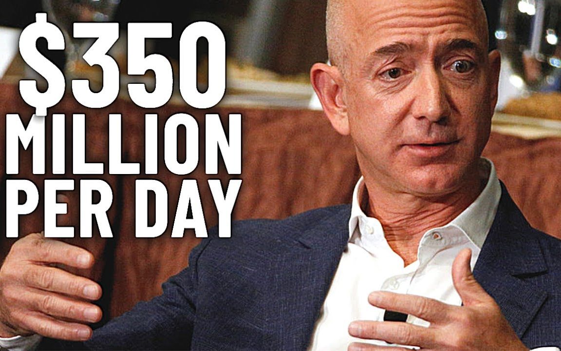 世界首富亚马逊总裁杰夫贝佐斯疯狂的每日行程表 #Jeff Bezos #Daily Schedule哔哩哔哩bilibili