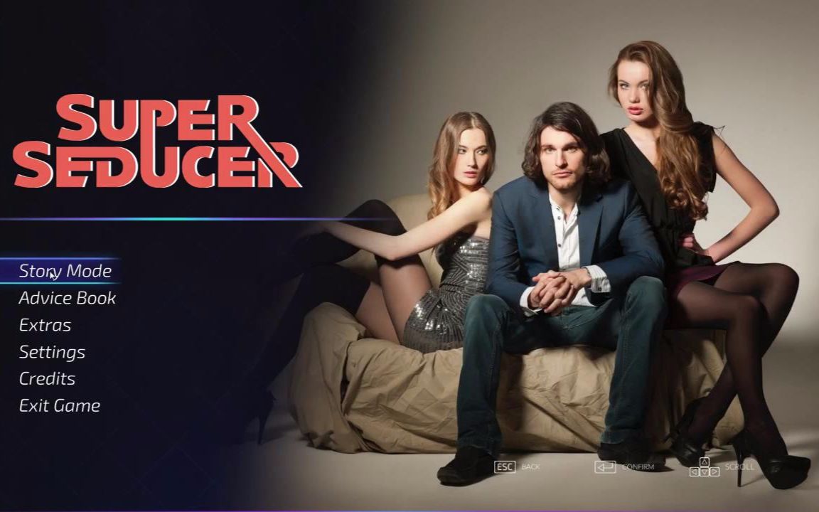 [图]【陆晨】《Super Seducer》通关，真人撩妹游戏。