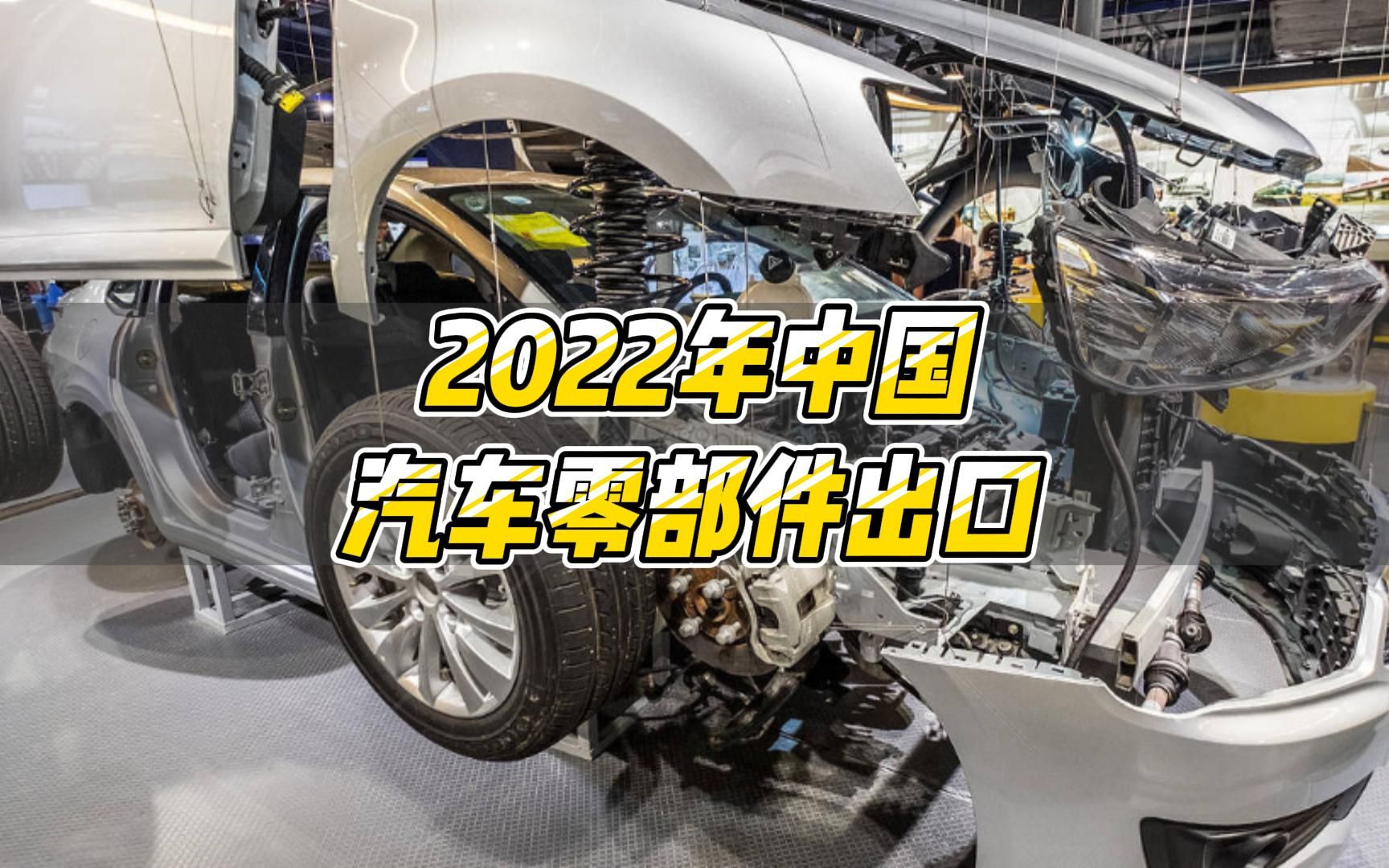 2022年110月中国汽车零部件出口保持稳定增长哔哩哔哩bilibili