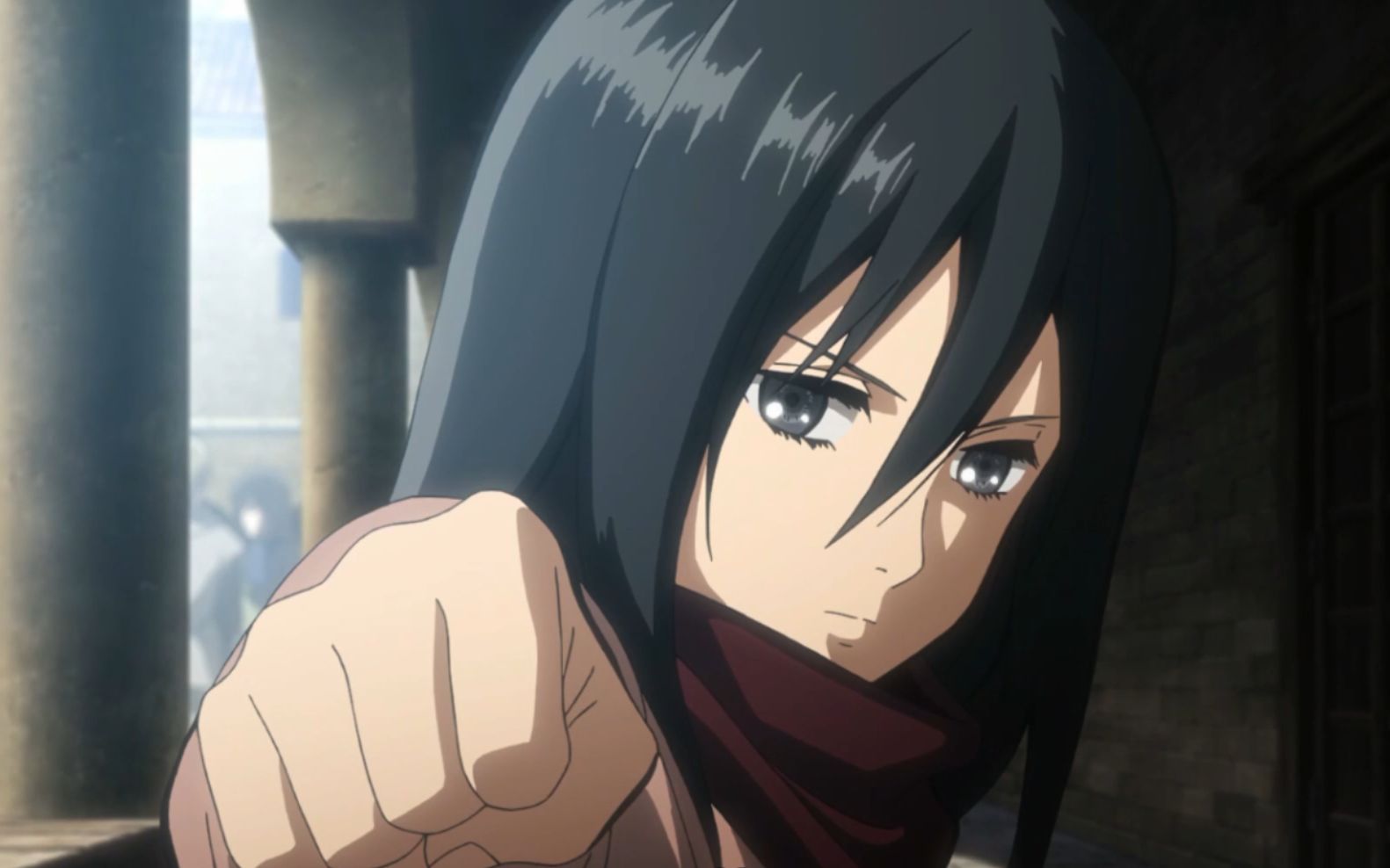 小三笠:吃我一拳!