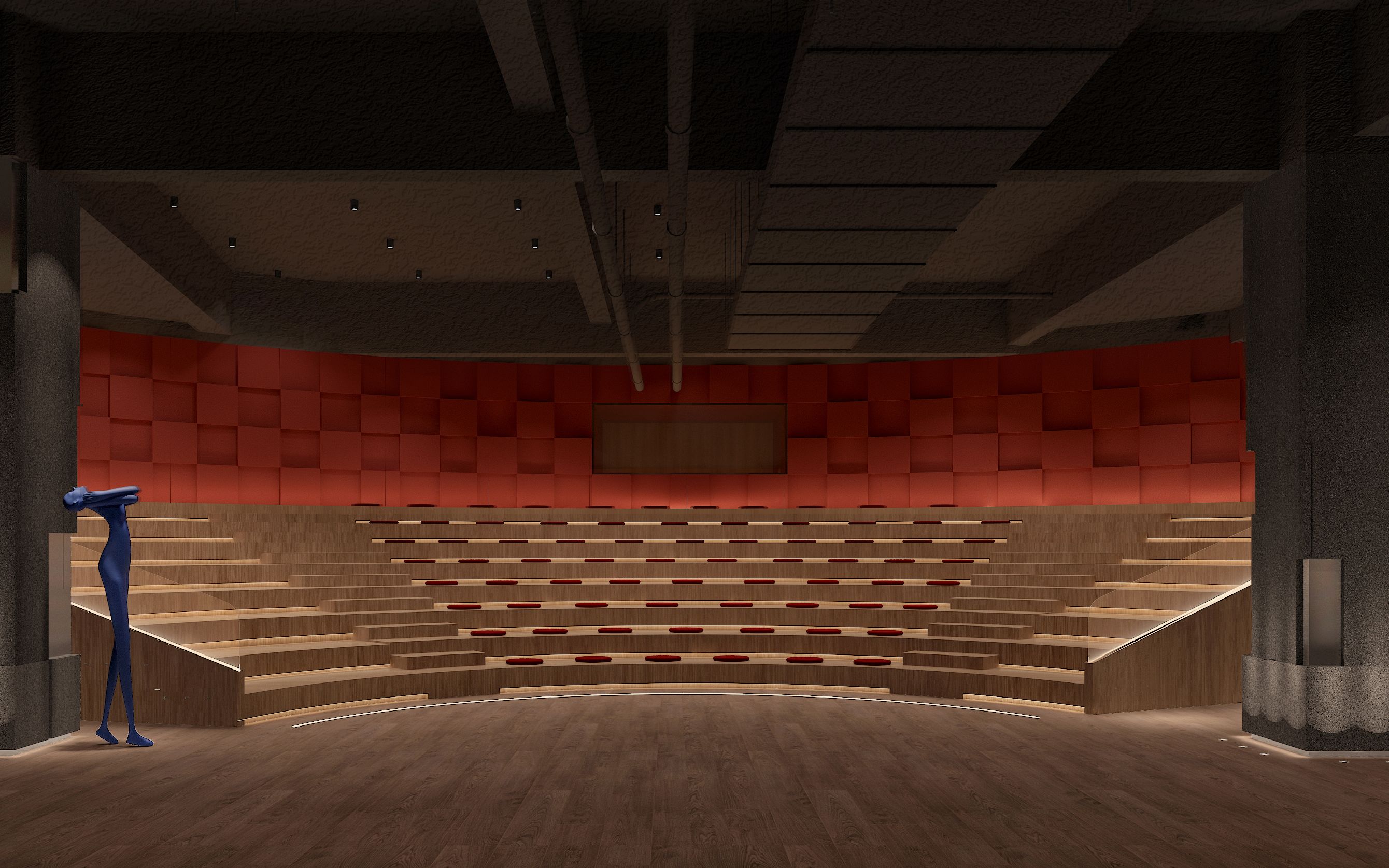 晋阳里金艺剧场设计装修